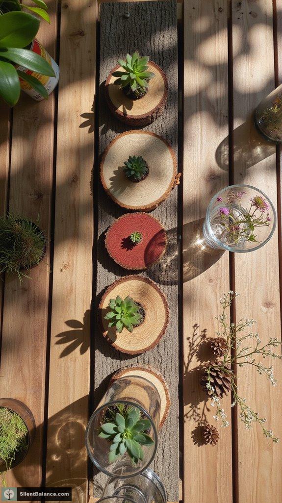 colorful textured natural decor