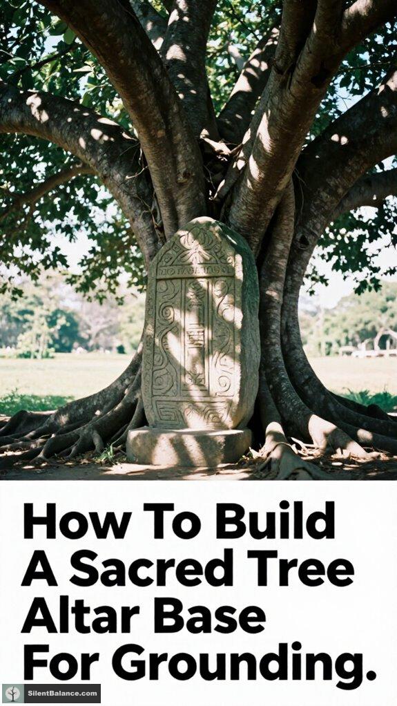 constructing a grounding altar