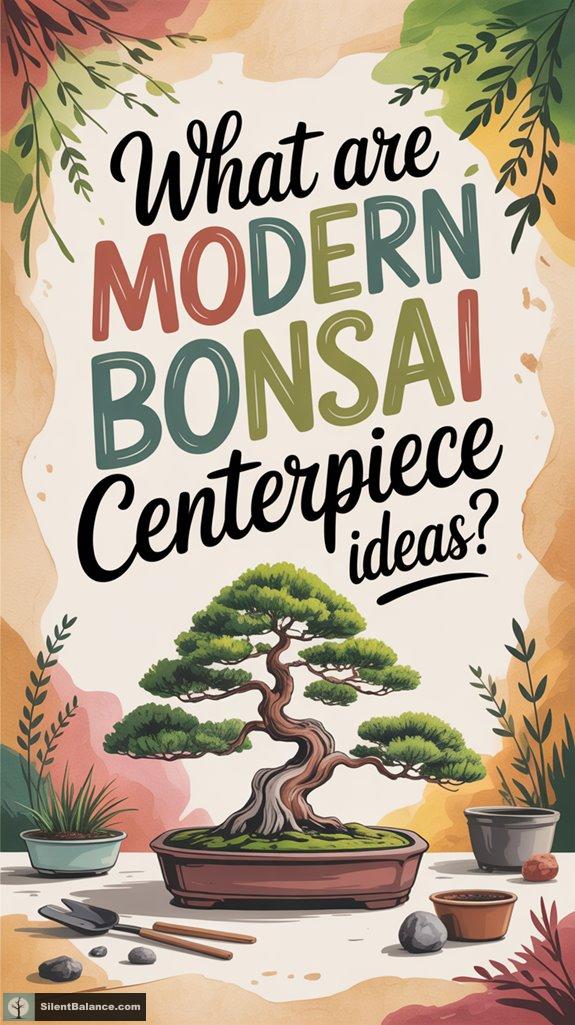 contemporary bonsai centerpiece inspiration