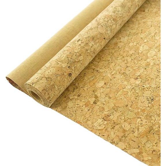 AOUXSEEM Cork Faux Leather Roll for Crafts