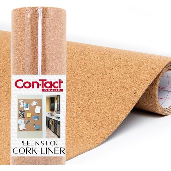 Con-Tact Brand Cork Roll Self-Adhesive 12 x 4'