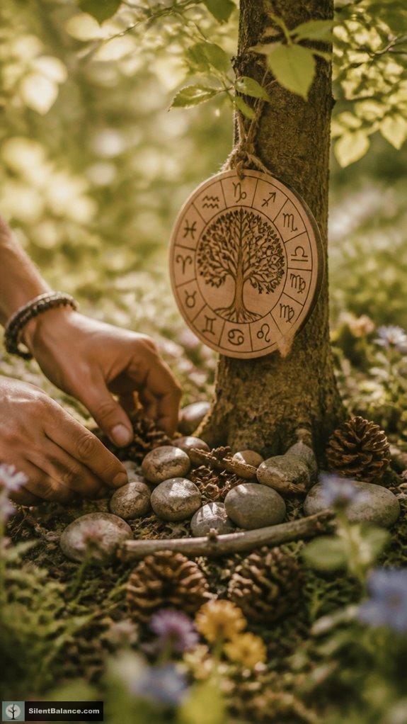 cosmic grounding and symbolism
