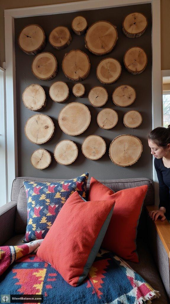 cozy charm through contrasts
