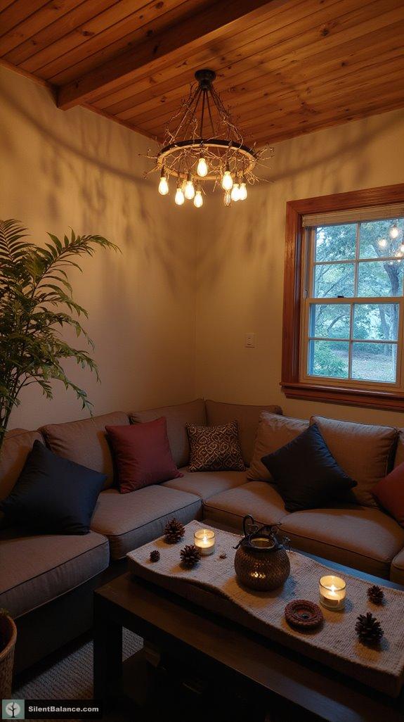cozy lighting for relaxation