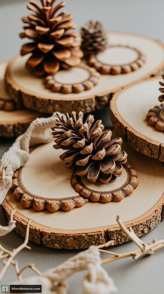 cozy natural decor arrangement