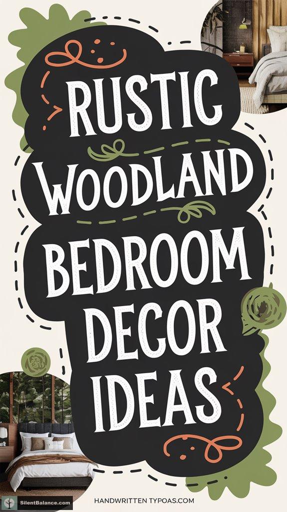 cozy nature inspired bedroom decor