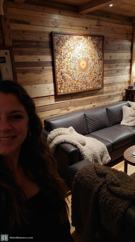 cozy rustic cabin vibes