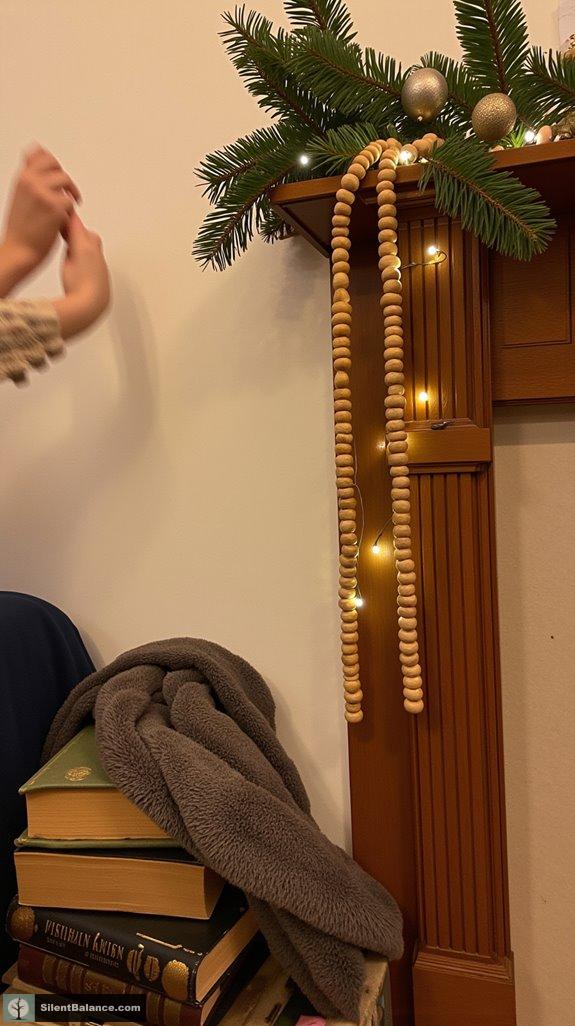 cozy wooden bead decor