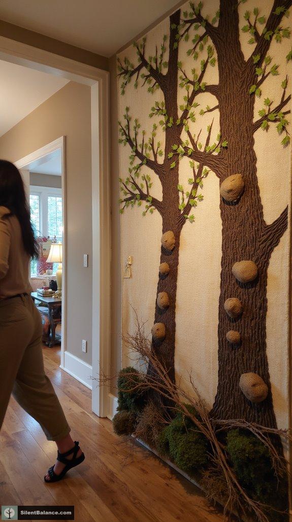 create unique fabric trees