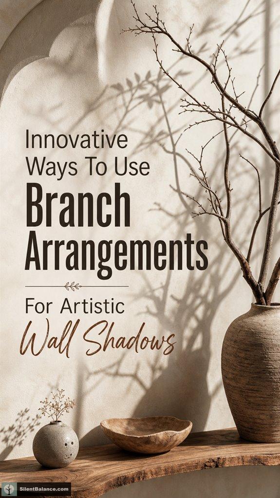 creative branch shadow displays