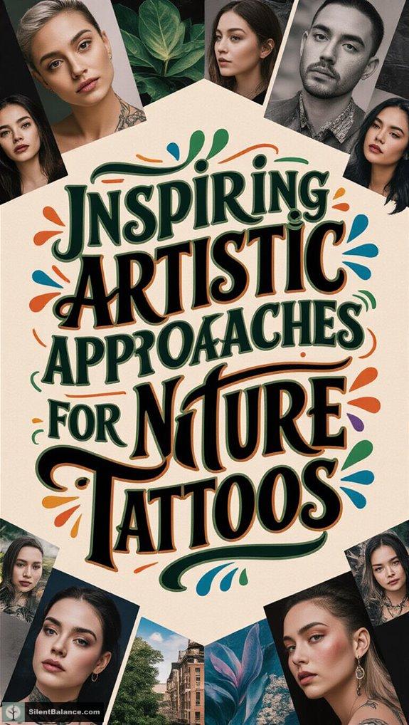 creative nature tattoo designs