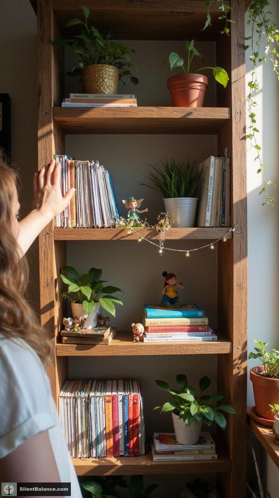 creative shelf layout ideas