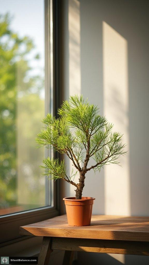 cultivating peace through bonsai