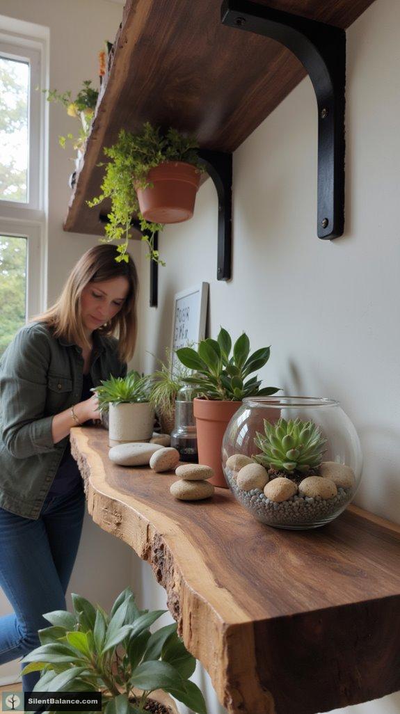 custom wooden shelf designs