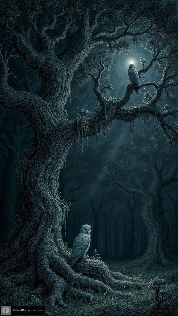 dark woods symbolize transformation