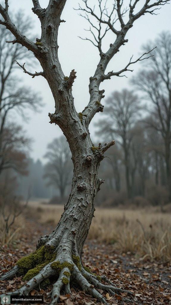 dead trees symbolize resilience