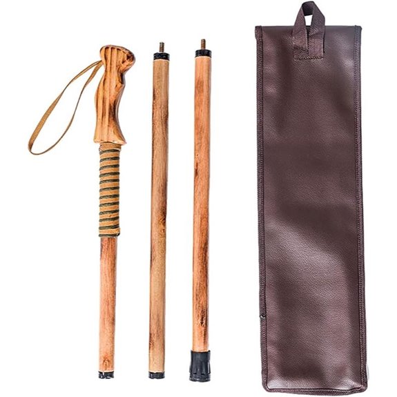 Forest Pilot 3-Piece Detachable Hardwood Walking Stick