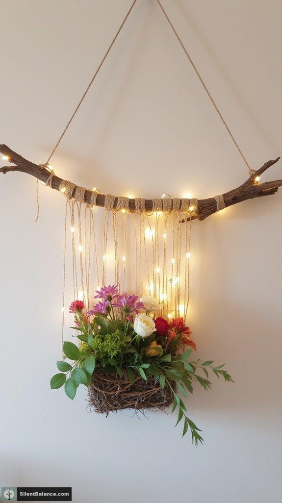 diy natural branch decor