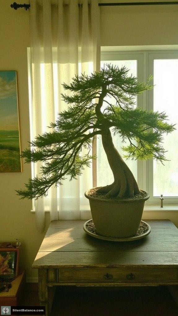 dramatic trunk graceful cascade