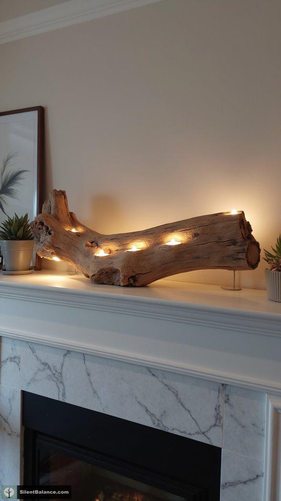 driftwood ambient lighting ideas