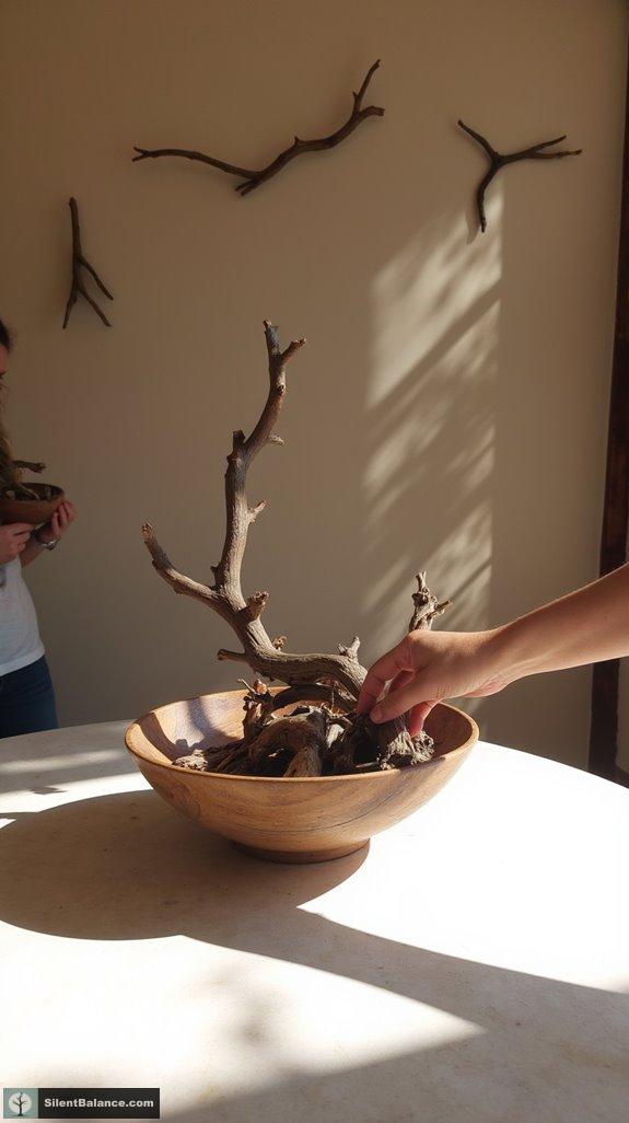 driftwood decor for serenity