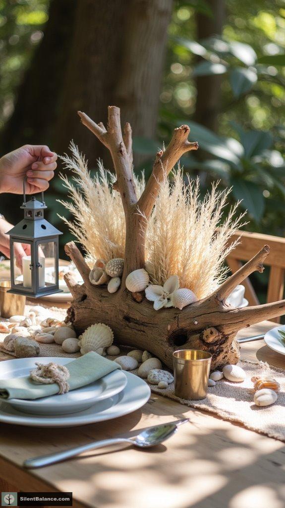 driftwood table decor ideas