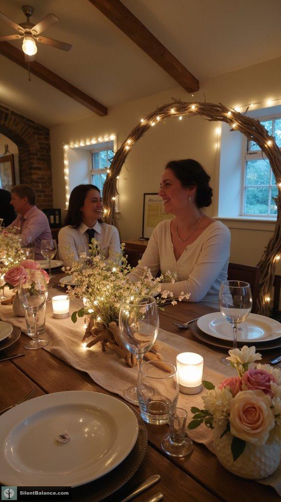 driftwood twinkle light accents