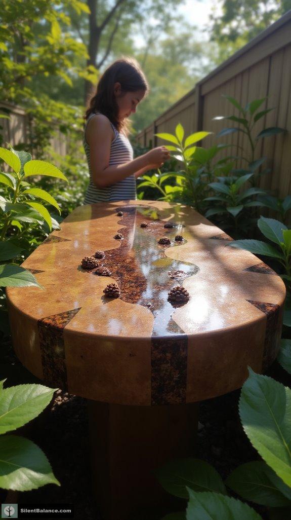 eco friendly garden table