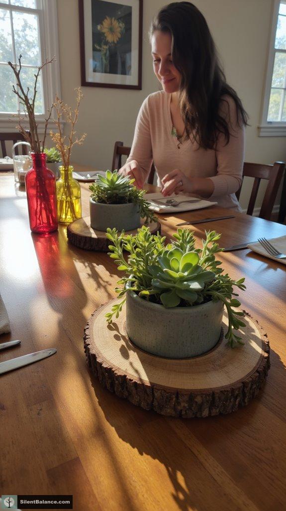 eco friendly home decor centerpieces