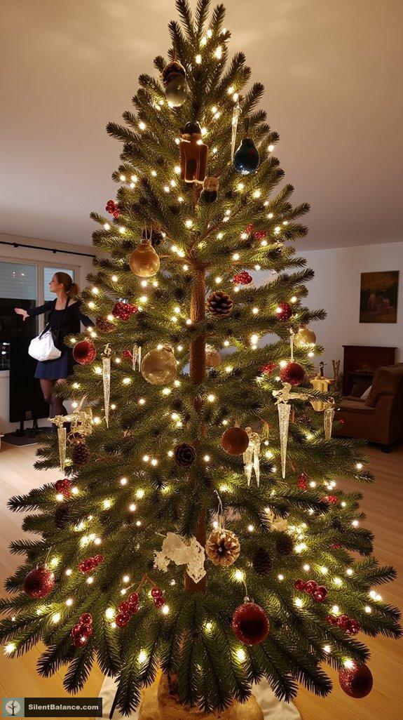 eco friendly multi layered christmas tree