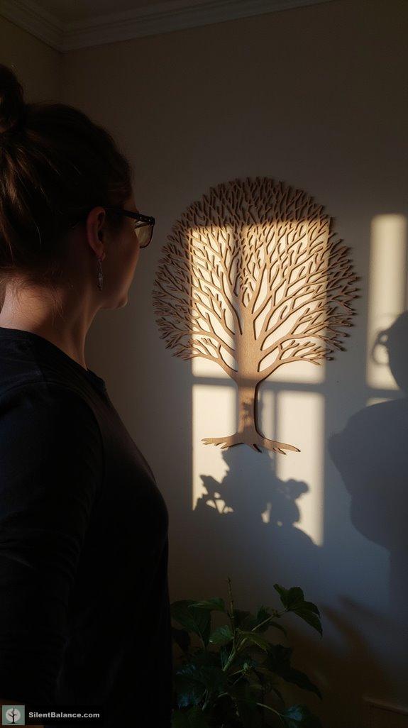 elegant nature inspired decor