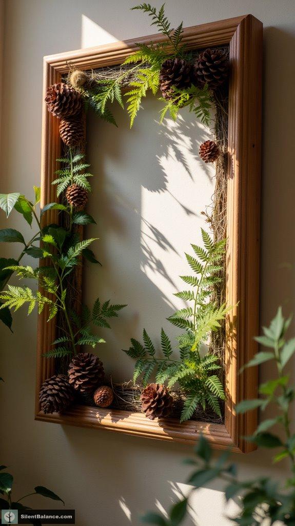 elegant nature inspired frame options