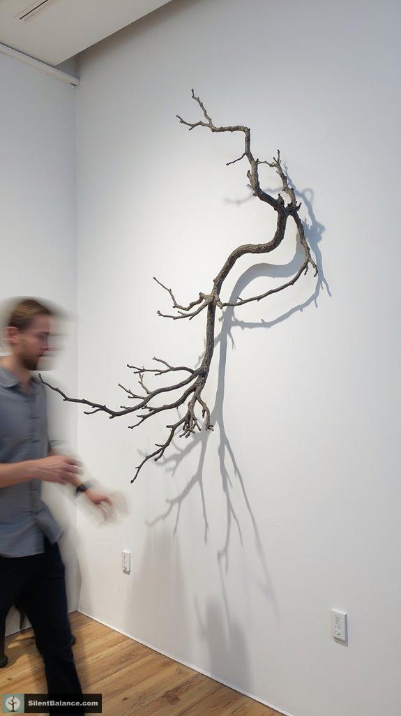 elegant nature inspired minimalist art