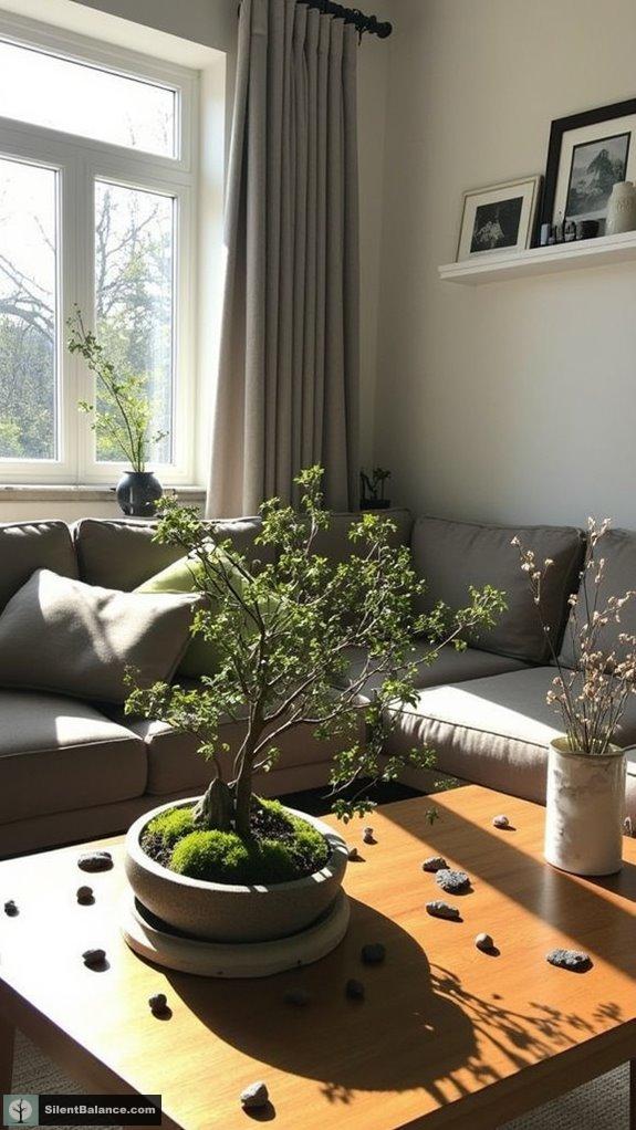 elevate bonsai arrangement aesthetics