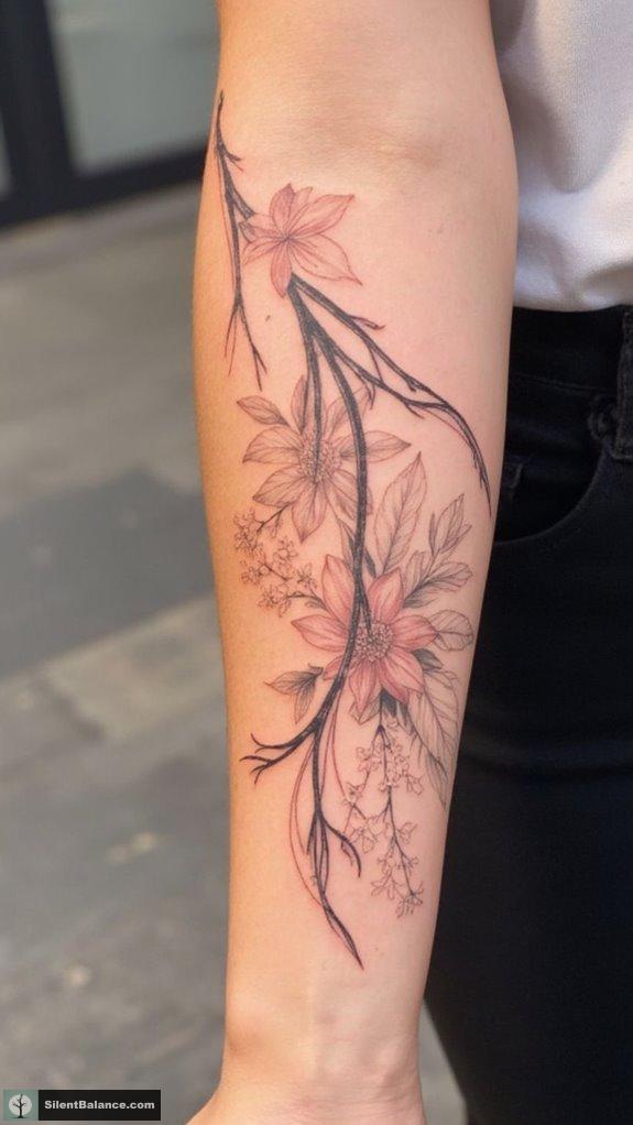empowering floral oak blends