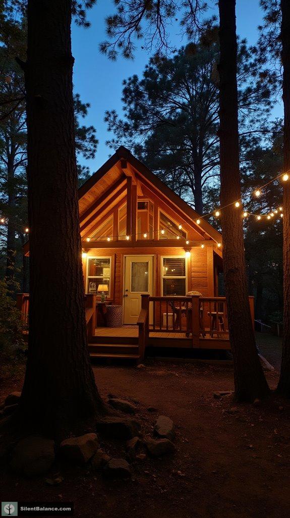 enchanting cabin lighting techniques
