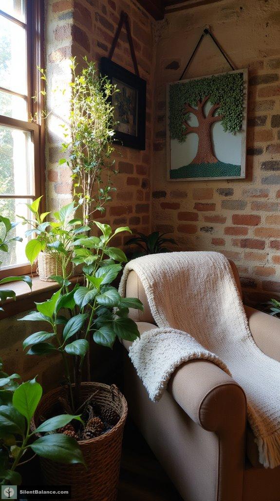 experimenting with cozy arrangements