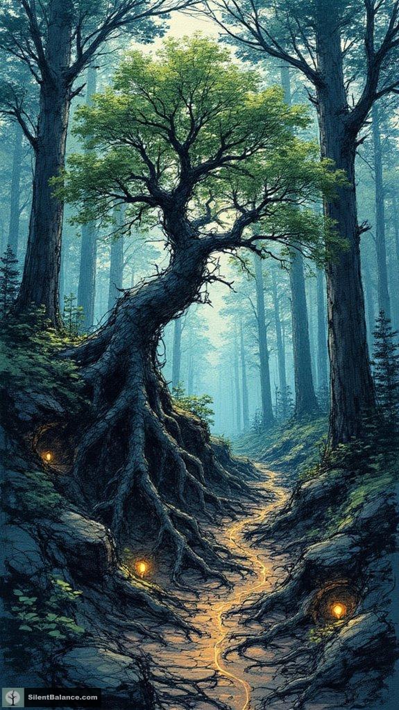 exploring tree communication networks