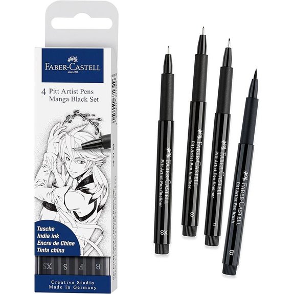 Faber-Castell PITT Artist Pen Manga Drawing Set 167132