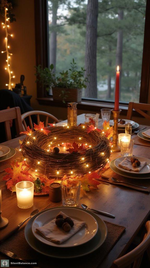 fairy lights create whimsy