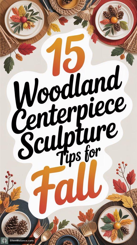 fall woodland centerpiece ideas