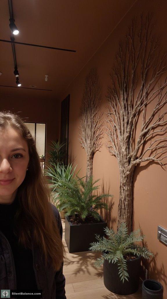 faux tree root aesthetics