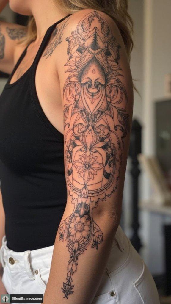 feminine heritage sleeve empowerment