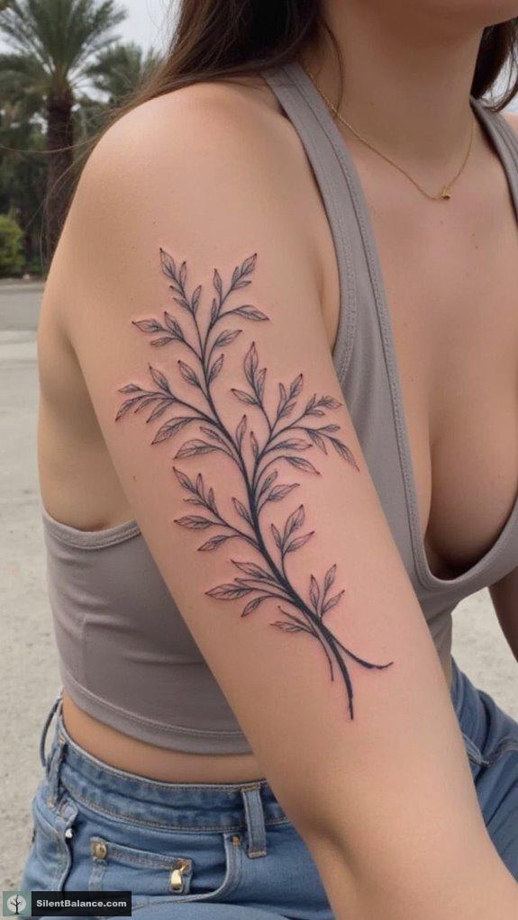 feminist floral tree empowerment