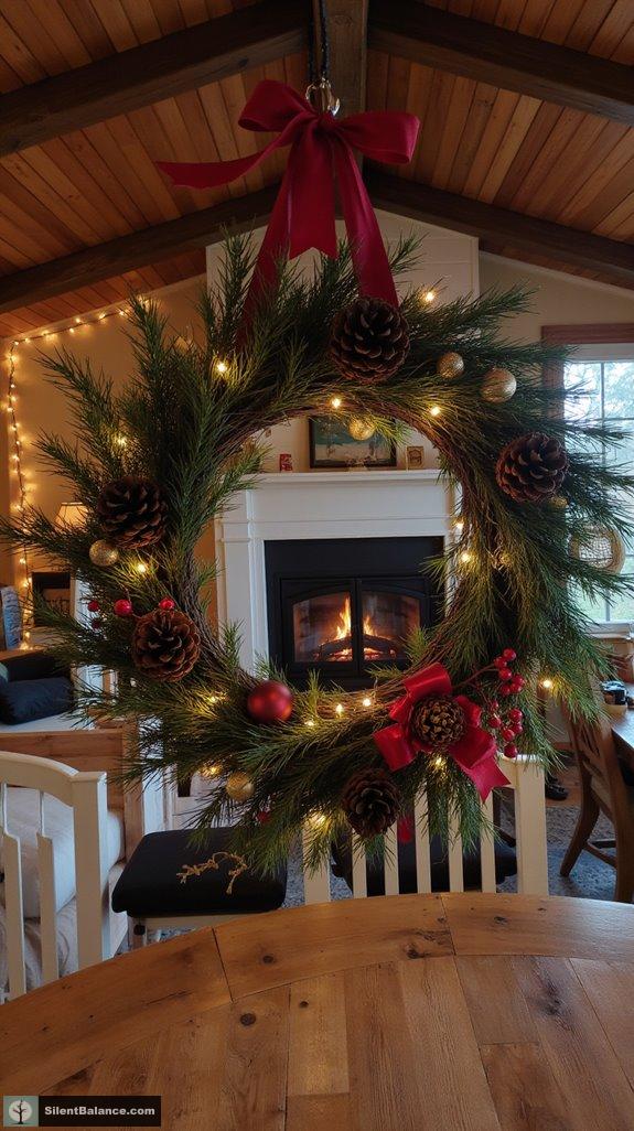 festive twig wreath ideas