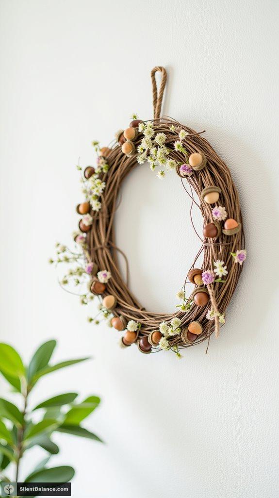 finishing touches for wreaths