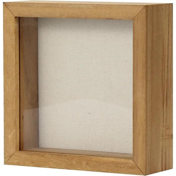 TJ.MOREE 5x5 Shadow Box Frame Memorabilia Display