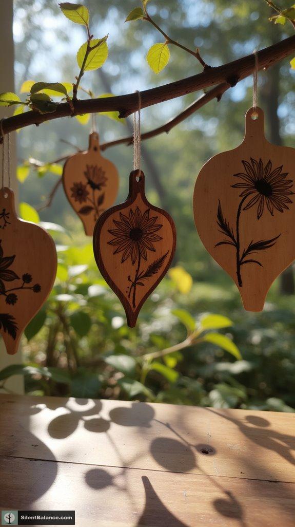 floral art enhances decor