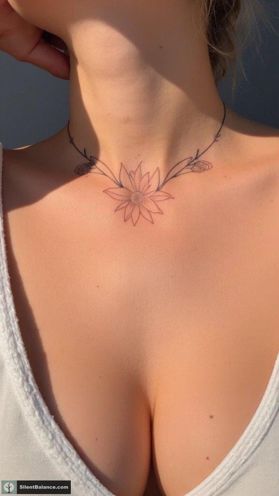 floral tattoos as storytelling
