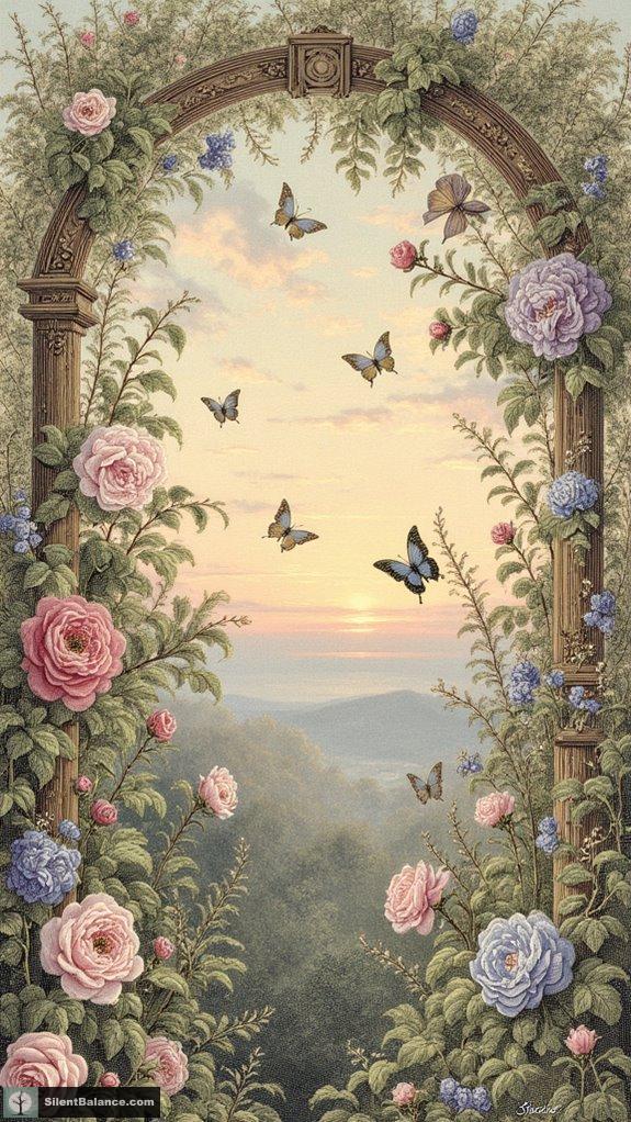 flowers symbolize feminine growth